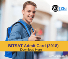 BITSAT Admit Card Released Download Here-www.wbjee.co.in